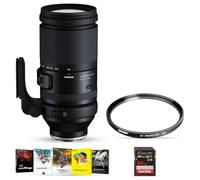 Tamron 150-500mm f/5-6.7 Di III VC VXD Lens for Full Frame Sony E Mirrorless Camera with Corel OEM Photo Video Art Suite Software Kit Tiffen 82mm UV Protector Filter & 64GB SDXC Memory Card Bundle Kit