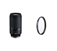 Tamron A047SF - Telephoto Lens - 70-300mm F/4.5-6.3 Di III RXD for Sony FE, Black & Amazon Basics UV Protection Filter - 67 mm