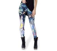 Tamskyt Women's Full Length Yoga Leggings Fitness Running Pilates Tights Gym Skinny Pants 8/10 / 12 Stretchy (Cheshire Cat)(Size: One Size)