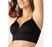 TAMTAK Women Body Shaping Plus Size Fixed Cup Bra Supporting Traceless Underwear Comfortable Gather-up Wireless Bra