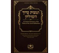 Tamtzis Aruch HaShulchan: A Concise Summary of the Dinim of the Aruch HaShulchan - Choshen Mishpat, Volume II