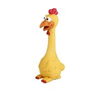 Tamu style Lovely Baby Best Pet Dogs Screaming Chicken Duck Toy, Squeaker Fun Sound Rubber Training Toy TOY-001-Yellow