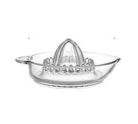 TAMUME 2pcs Glass Lemon Squeezer and Drink Stirrer Gin, Manual Juicer with Handle and Easy-to-Pour Spout