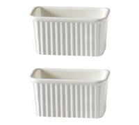 TAMUME Rectangular Ceramic Baking Dish - Oven, Microwave & Air Fryer Safe, Non-Slip Unglazed Bottom