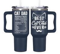 TAMUNBEE Cat Dad Tumbler 40 oz
