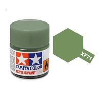 TAMXF71 81771 Acrylic Mini XF71 Cockpit Green 1/3 oz by Tamiya Paints