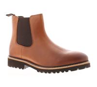 (Tan, 4 (Adults')) Hush Puppies Womens Boots Chelsea Gwyneth Leather Memory Foam Slip On tan UK Siz