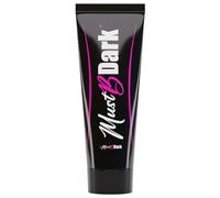 Tan Accelerator Cream For Sunbed And Sun | MustBDark Super Tanning Lotion 200ml | Deep Radiant Bronze For All Skin Types Sulfate Free Paraben Free | Low Fragrance