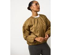 Tan Bubble Hem Textured Jacket 10