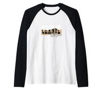 Tan Change The Game Color Graphic Raglan Baseball Tee