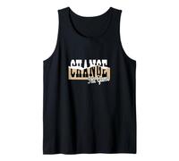 Tan Change The Game Color Graphic Tank Top