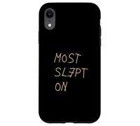 Tan Color Most Slept On Tan Graphic Case for iPhone XR