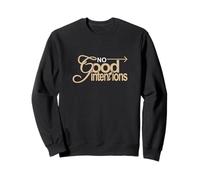 Tan Color No Good Intentions Tan Graphic Sweatshirt