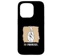 Tan Color No Promises Tan Graphic Case for iPhone 15 Pro