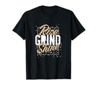 Tan Color Rise Grind Shine Tan Graphic T-Shirt