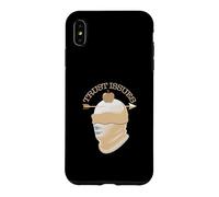 Tan Color Trust Issues-v2 Tan Graphic Case for iPhone XS Max