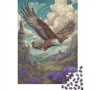 Tan EaglePuzzles 1000 Pieces for Adults for Adults 1000 Piece Puzzle Educational Challenge Games Home DecoratioPurple Flowers