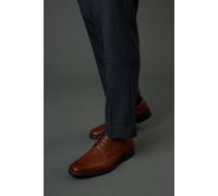 Tan Formal Leather Derby Shoe Burton Tan 7