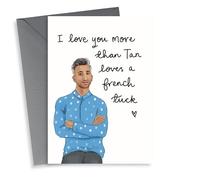 Tan France queer eye Anniversary Card 17778