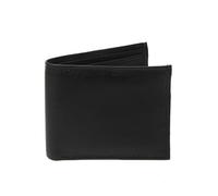 Tan Lerida | Minimalist Bifold Wallet | Full Grain Leather | High-Shine Black | Sustainable | Card Compartments | 2 Currency Compartments | One Essential Pocket, Black, Travel Accessories
