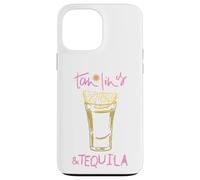 Tan Lines Tequila Shot Summer Vacation Drink Case for iPhone 13 Pro Max