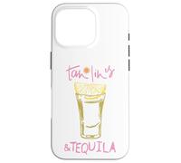 Tan Lines Tequila Shot Summer Vacation Drink Case for iPhone 16 Pro