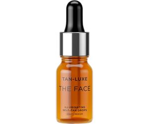 TAN-LUXE THE FACE Self-Tan Drops, Add Tanning Drops to Skin-TOMORROW DELIVERY