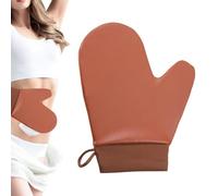 Tan Mitt Applicator,Artificial Leather Bronzing Lotion Mitten - Self Tanning Mitt | for Back Face Body Skin Beauty Men Women Dad Mother Lady