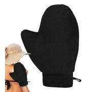 Tan Mitt | Sunless Self-Tanner Mitten | Tanning Lotion Applicator Massage Glove for Shower Hands Body Sensitive Skin Travel Home Vacation Hotel