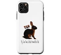 Tan Rabbit Runs Circles Around the Rest for Pet Rabbit Fans Case for iPhone 11 Pro Max