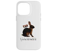 Tan Rabbit Runs Circles Around the Rest for Pet Rabbit Fans Case for iPhone 14 Pro Max