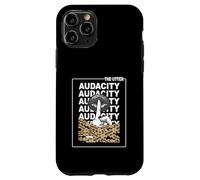 Tan The Utter Audacity Tan Color Graphic Case for iPhone 11 Pro