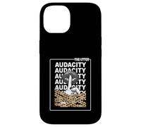 Tan The Utter Audacity Tan Color Graphic Case for iPhone 14