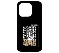 Tan The Utter Audacity Tan Color Graphic Case for iPhone 15 Pro