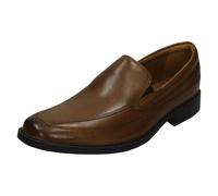 (Tan, UK 10) Boys Clarks Casual First Shoes Tiny Dusk - F Fit