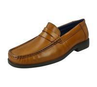 (Tan, UK 10) Mens Padders Formal Loafer Shoes Baron