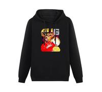 TAN YA XUE Ali G Homa Unisex Sweatshirts Graphic Pullover Mens Black Printed Hoodies S