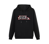 TAN YA XUE No Fear Unisex Sweatshirts Graphic Pullover Mens Black Printed Hoodies XL