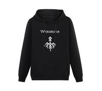 TAN YA XUE Wardruna Norwegian Nordic Folk Music Group Unisex Sweatshirts Graphic Pullover Mens Black Printed Hoodies L