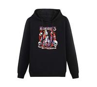 TAN YA XUE Wednesday 13 Only One Unisex Sweatshirts Graphic Pullover Mens Black Printed Hoodies S