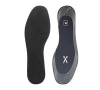 Tana Warm Fleece Insoles for Shoes and Boots - Cut to Size Fleece Lined Shoe Inserts with Activated Charcoal Latex Foam for Autumn and Winter, Men and Women UK 2-12