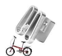 Tanakeji Bicycle Front Carrier Mount, Adapter for Folding Bike, Front Mount, Pannier Rack for Shopping, School, Delivery, Garage, Work, Street, Mountain, Camping, Picnic