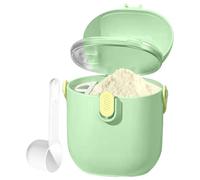 Tanakeji Portable Milk Powder Dispenser with Spoon, Large Capacity Container for Families Travelling Outings Beach Mothers Active Running Train Outdoor