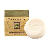 Tanamera White Formulation Body Soap 100g - Shower Soap Bar for Body Cocoa Scent Vegan Anti Aging Soap for Moisturizing & Softening Skin Natural Soap Bar, White Chocolate Scent