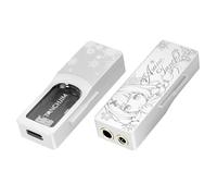 TANCHJIM SPACE PRO Headphone Amplifier, Dual DS43198 DAC Independent Op-AMP for Gaming/Audio, PCM32bit/768KHz DSD256 High-Performance Portable Decoder Support Mic & Virtual 5.1/7.1, 3.5/4.4mm Output