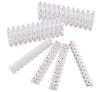 TANCUDER 10 Pcs Terminal Block 360V 10A Screw Terminal Block Dual Rows 12 Position Wire Connector Screw Terminal Barrier Block for LED Strip Light Household Appliances Wire Connecting