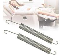 TANCUDER 2 Pcs Recliner Replacement Springs Dual Hook Mechanism Tension Springs Coil Helical Extended Compressed Spring Assortment Kits Hook for Recliner Chairs and Sofas, 175mm/6.8inch