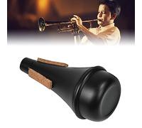 TANCUDER Trumpet Mute Aluminium Alloy Trumpet Silencer Trumpet Straight Mute Black Trumpet Mute Trumpet Practice Silencer for Trumpets