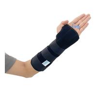 TANDCF Unisex Double Fixation Wrist Brace for Carpal Tunnel,Adjustable Night Time Wrist Support Brace with Splints,Arm Compression Hand Support for Injuries,Arthritis,Wrist Pain,Sprain,Sports(LH/M)