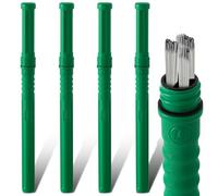 Tandefio 4 Pcs Welding Rod Storage Tube 40 Inch Tig Rod Storage Canisters Welding Electrode Holder Airproof Waterproof Container(Green)